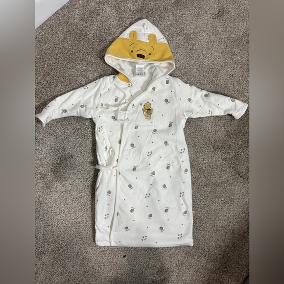 Vintage Y2K Disney Winnie the Pooh baby bunting infant hooded sack 0-6 months - Picture 1 of 9